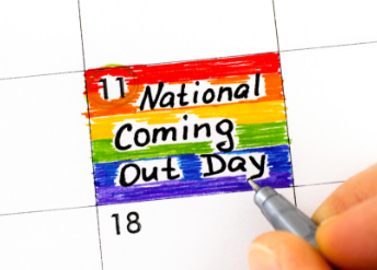 Coming Out Day on calendar