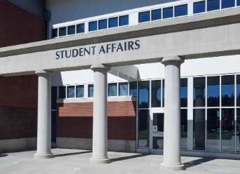 Student Affairs building on college campus