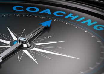 Compass pointing towards coaching
