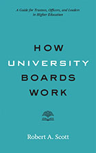 Book Cover - How University Boards Work